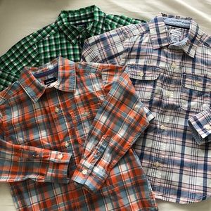 Carter's Boy's button down shirts (bundle)