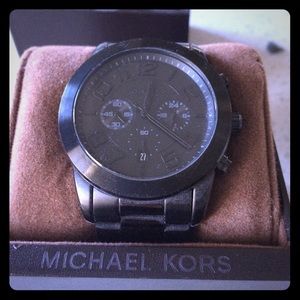 Black Michael Kors Elle Watch