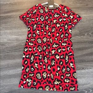 MissGuided Cheetah Print Shift Dress