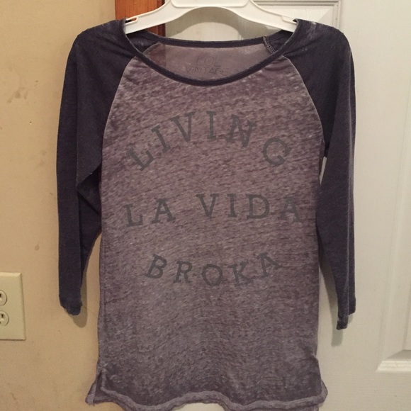 Living La Vida Broka 3/4 sleeves T-shirt