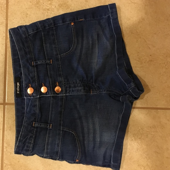 Size 2 refuge shorts from Charlotte Russe.