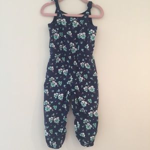 Baby GAP Floral Jumpsuit