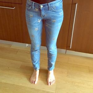 Current / Elliot jeans with gold stars