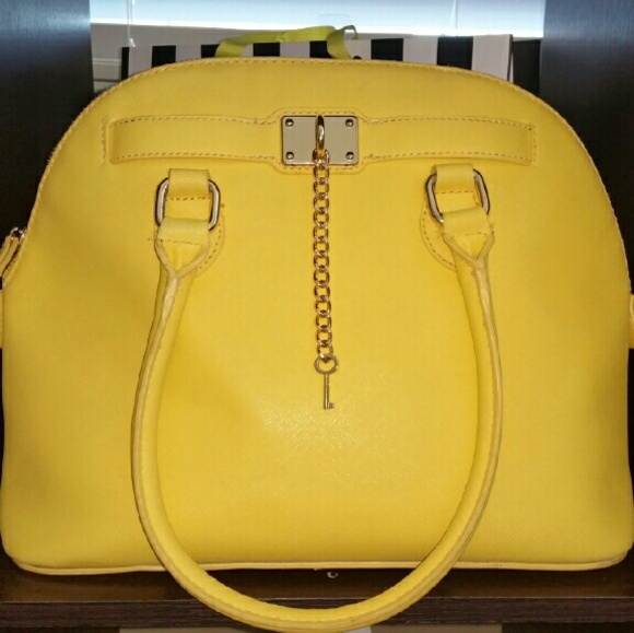 Yellow purse