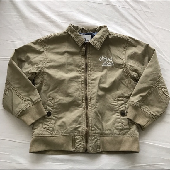 Oshkosh khaki jacket (Boys 4T)