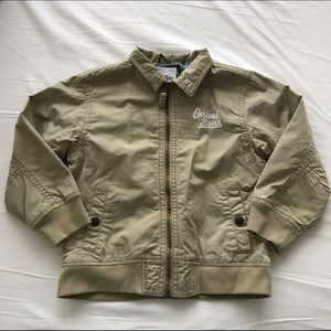 Oshkosh khaki jacket (Boys 4T)