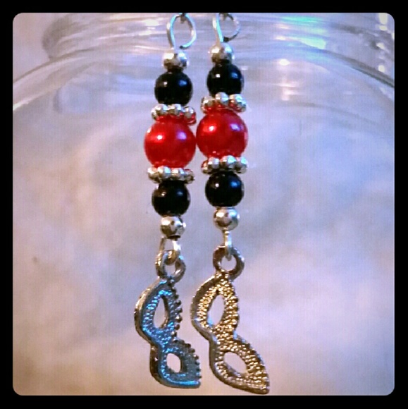Harley quinn earrings