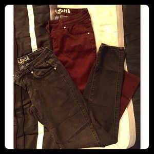 Blue Faith Skinny Jeans - size 3/4