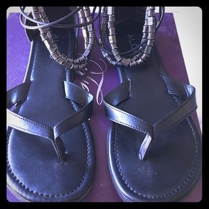 Aldo Black Sandals