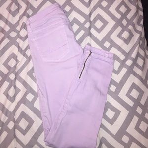 American Eagle 00 Light Purple capris