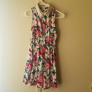 Floral skater dress
