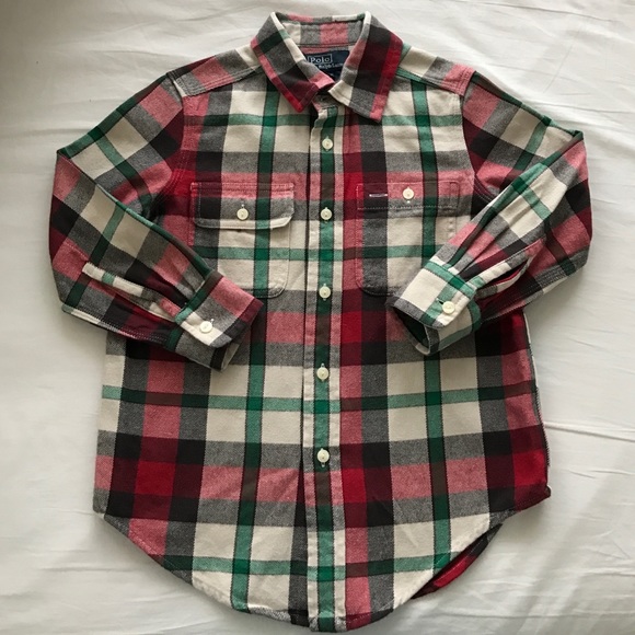 Polo by Ralph Lauren Boys 4T Flannel Shirt