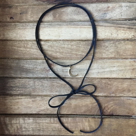 ╳FLASH SALE╳ Handmade Moon Choker ☾ - Picture 2 of 4