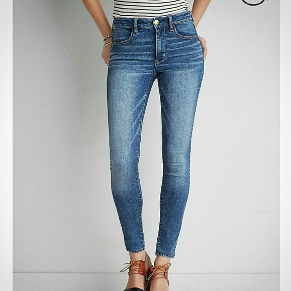 Hi-Rise SuperStretch Jeggings by AEO