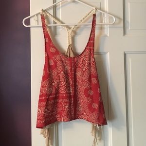 Fringe tank. Never worn with tags