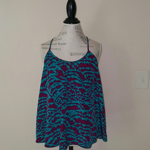 Colorful Racer Strap Top