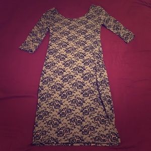 Low back wiggle dress