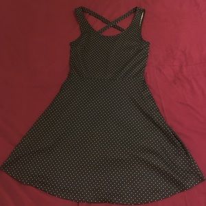 H&M polka dot swing dress