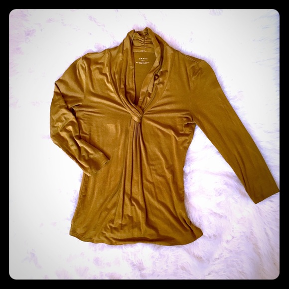 Green grace blouse