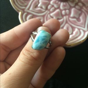 Larimar ring - size 7