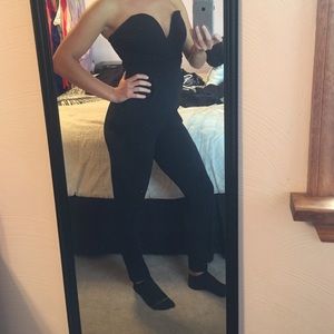 Black pant jumpsuit