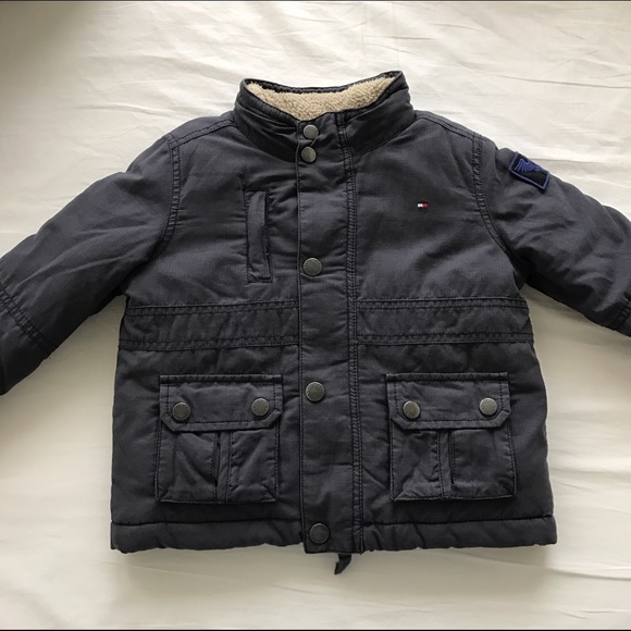 Authentic Tommy Hilfiger puffy jacket - Boys 3T