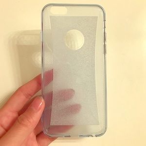 Phone case. Light blue.