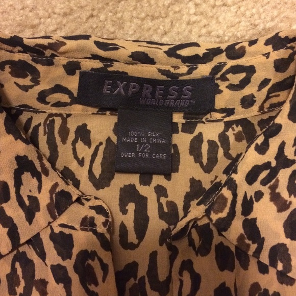 Leopard print shirt - Picture 2 of 3