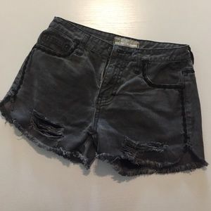 Free People Gray shorts