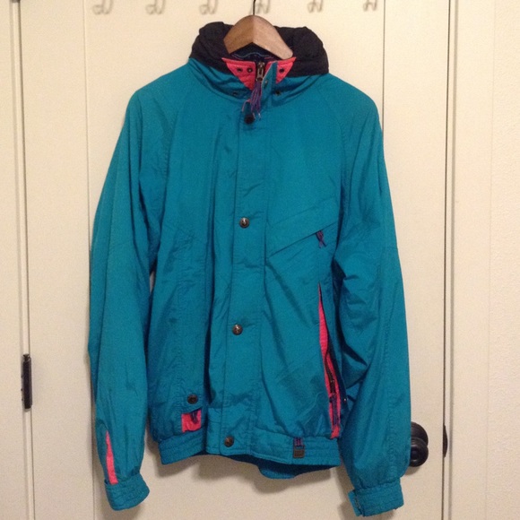 UNISEX VINTAGE MINT SKI JACKET