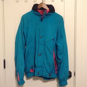 UNISEX VINTAGE MINT SKI JACKET