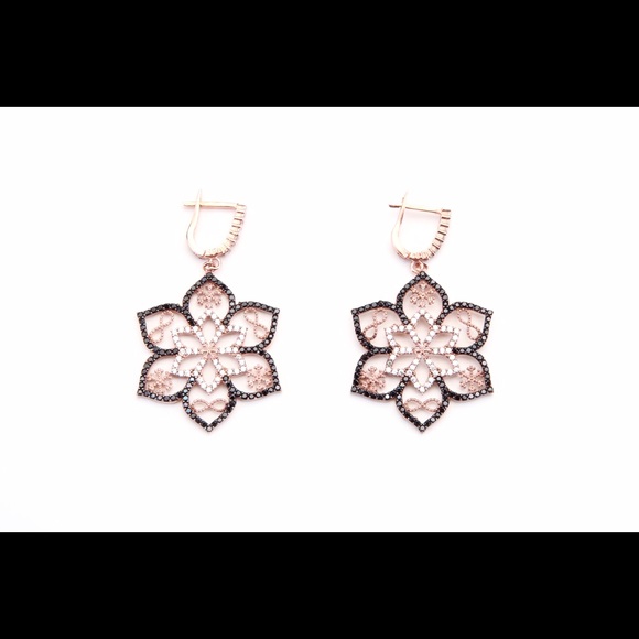 Flower Drop Earring