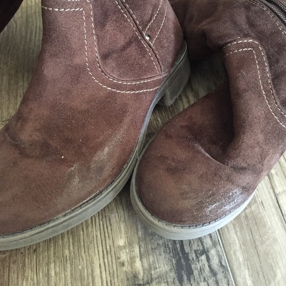 👢 Mossimo Supply Co. Fuzzy Suede Boots 👢 - Picture 4 of 4