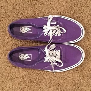Purple Classic Vans