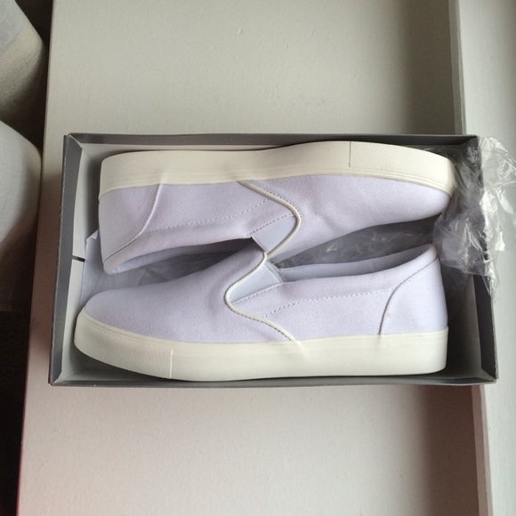 LOFT slip-on sneaker, NEW W/TAGS, white, size 10