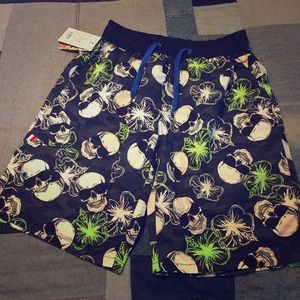ANTNPAUL Skull Board Shorts XL