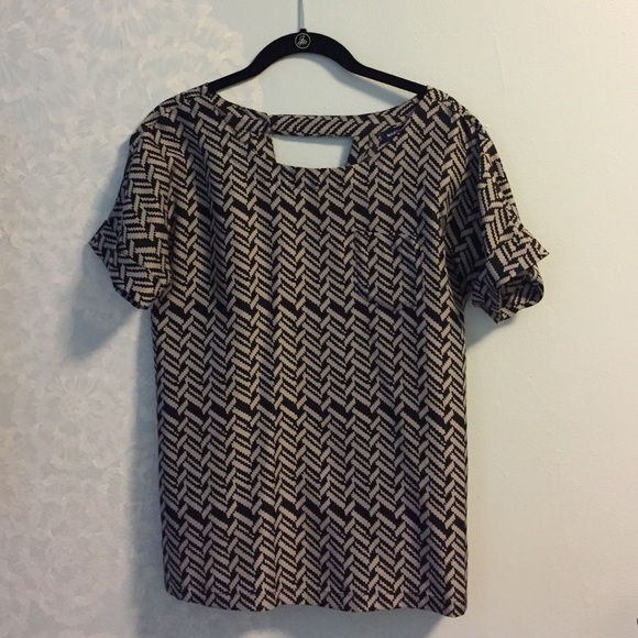 Martin + Osa Printed Silk Top