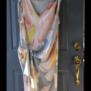 AllSaints Blossom V Dress Silk