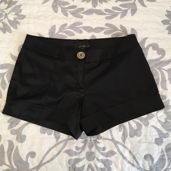 Black dress shorts