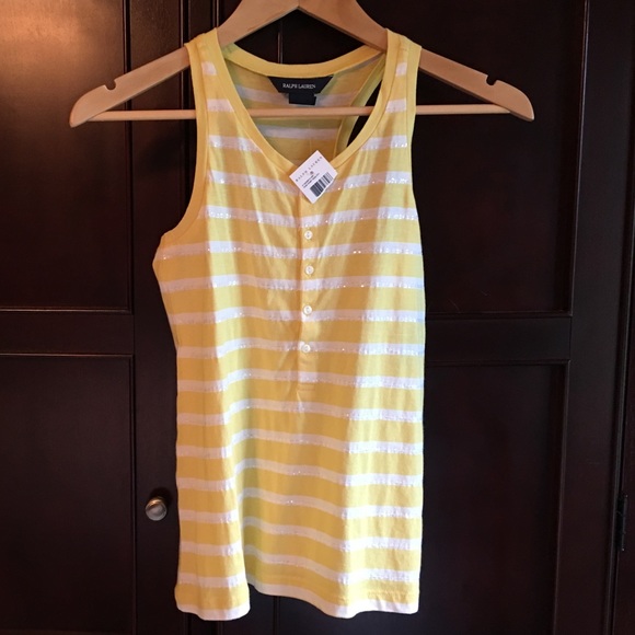 Ralph Lauren Girls's sleeveless T- size M 8-10