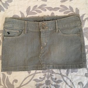 Abercrombie denim mini skirt