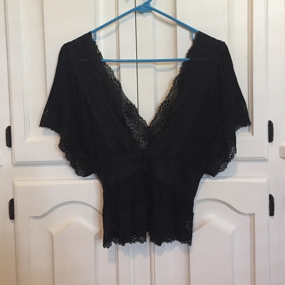 Black Lace Top