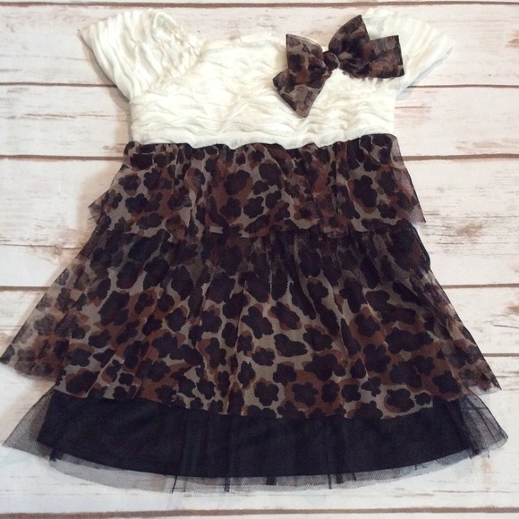 Youngland Dresses Nwot Baby Girl Leopard Dress 18 Months Poshmark