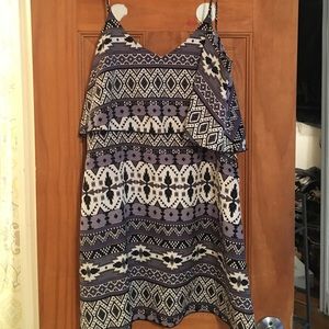 Blu Moon patterned dress - size 2