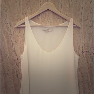 Sleeveless Whisper White Blouse