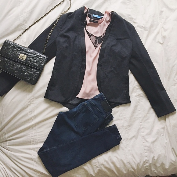 Vera Wang Charcoal Blazer (NWT) - Picture 1 of 4