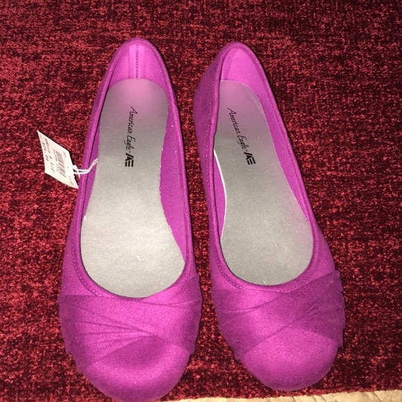 American Eagle flats two pair 6.5 size