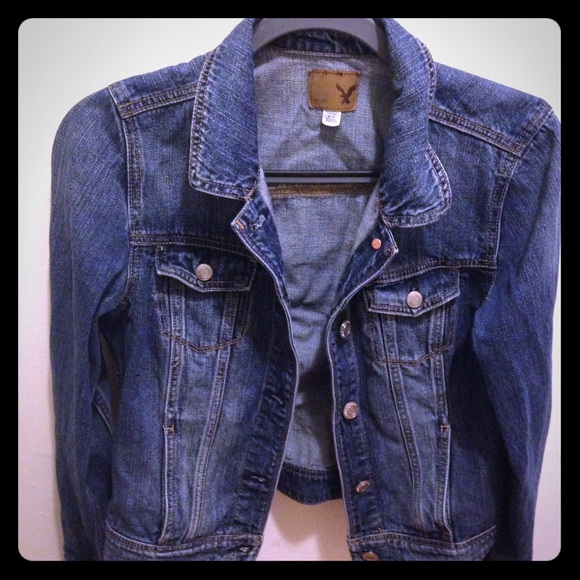 American Eagle denim jacket.
