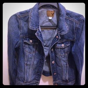 American Eagle denim jacket.