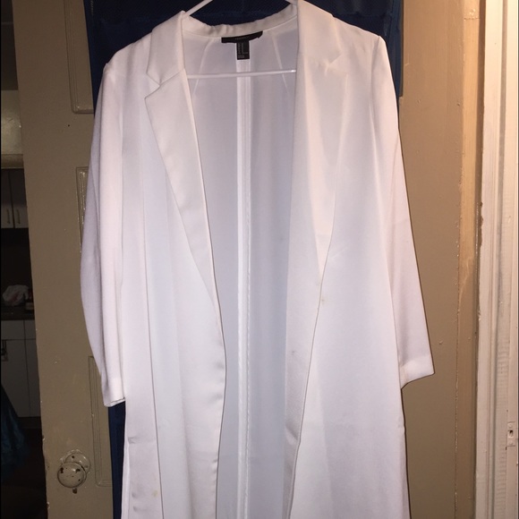 Long Off white cape